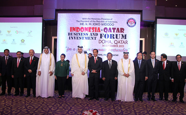 Read more about the article President Jokowi Urges Qatari Businessmen to Invest in Indonesia