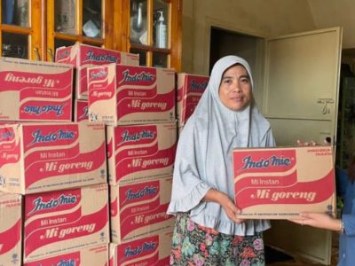 PT Banjarsari Pribumi (Titan Group) Salurkan Bantuan Korban Banjir Bandang di Lahat Sumatera Selatan