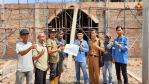 PT. Banjarsari Pribumi Membantu Pembangunan Masjid Raudhatul Ubbudiyah di Desa Banjar Sari