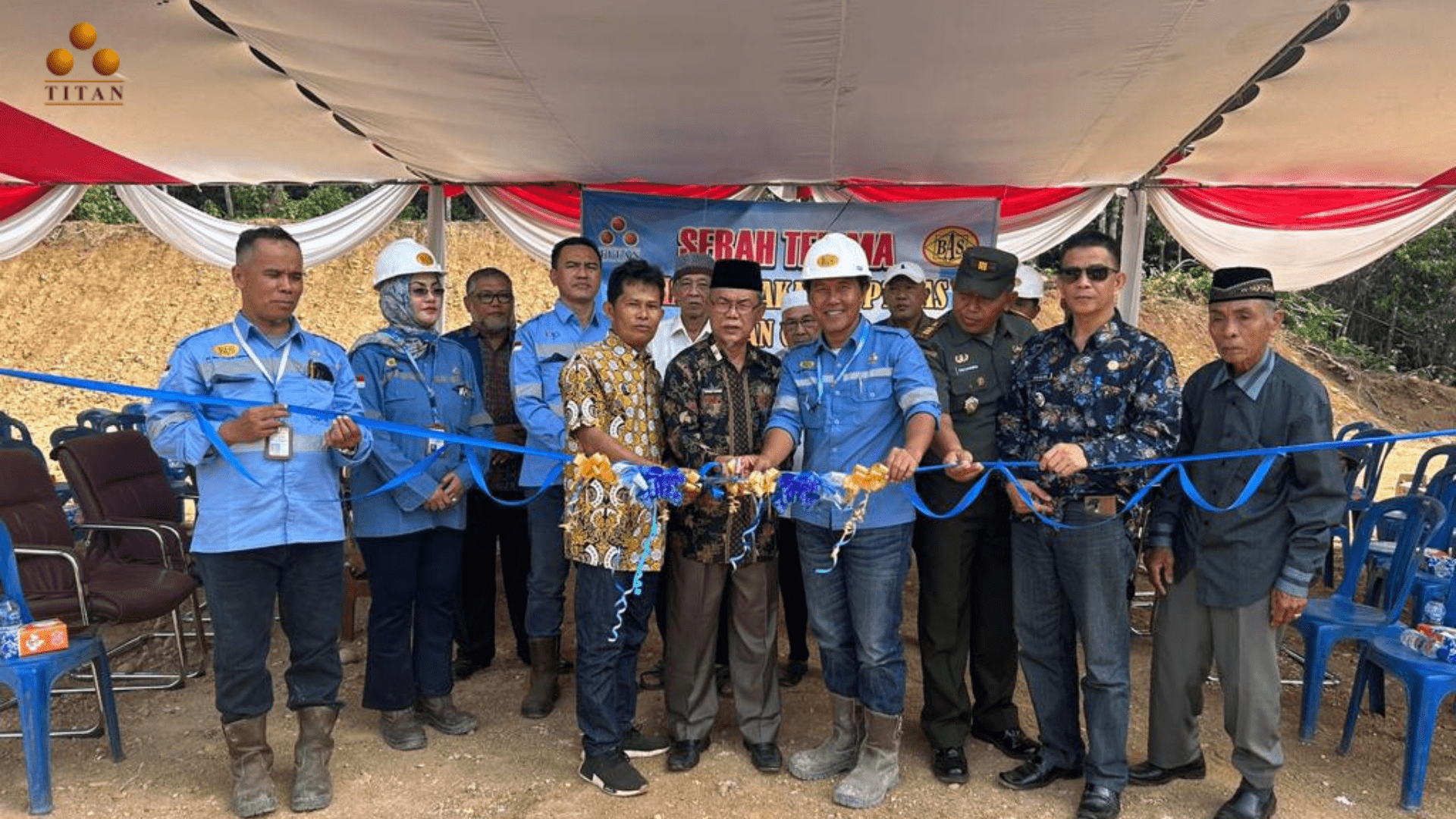 Read more about the article Hibah Lahan Pemakaman oleh PT. Bara Anugrah Sejahtera (Titan Infra Energy Group) untuk Masyarakat Pulau Panggung