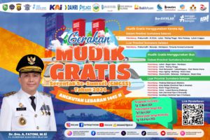 Kontribusi CSR Titan Infra Energy Group dalam Program Mudik Gratis 2024 di Sumatera Selatan