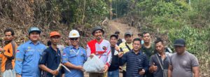 PT Bara Anugerah Sejahtera Mendukung Pembangunan Jalan Setapak