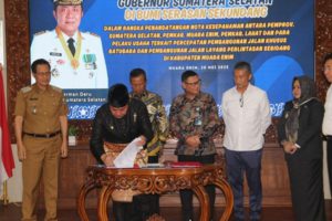 Bupati Bersama Gubernur Sumsel dan Perusahaan Teken MoU Percepatan Pembangunan Jalan Khusus Batubara.jpg