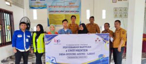 PT Banjarsari Pribumi Serahkan Bantuan Printer