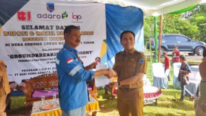 PT. Banjarsari Pribumi Dukung Pembangunan RTLH di Kabupaten Lahat